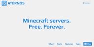 Aternos serves millions of users daily, making it one of the staples of free server hosting (Image via Aternos.org)